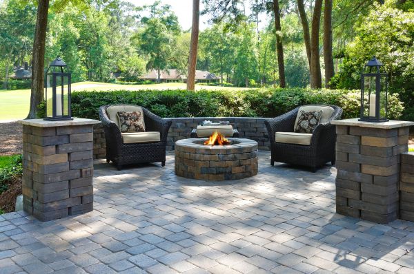 Fire Pit Installation in Largo